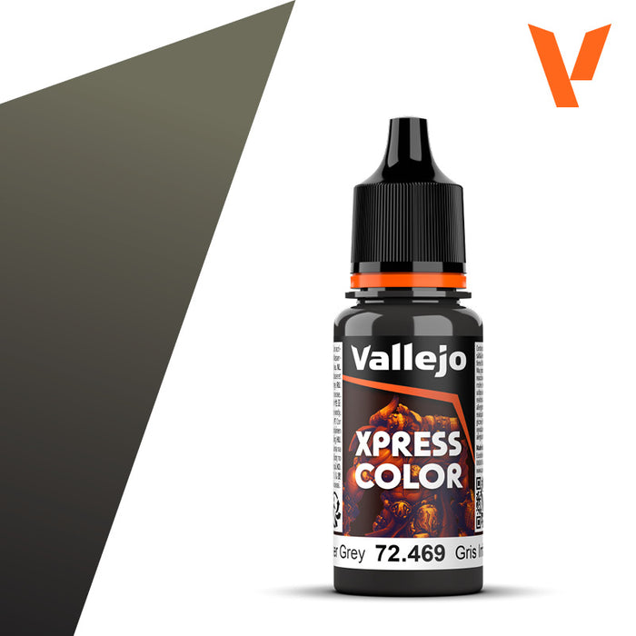 Vallejo Xpress Color | Landser Grey | 18ml | 72.469-Flock and Basing Materials-LITKO Game Accessories