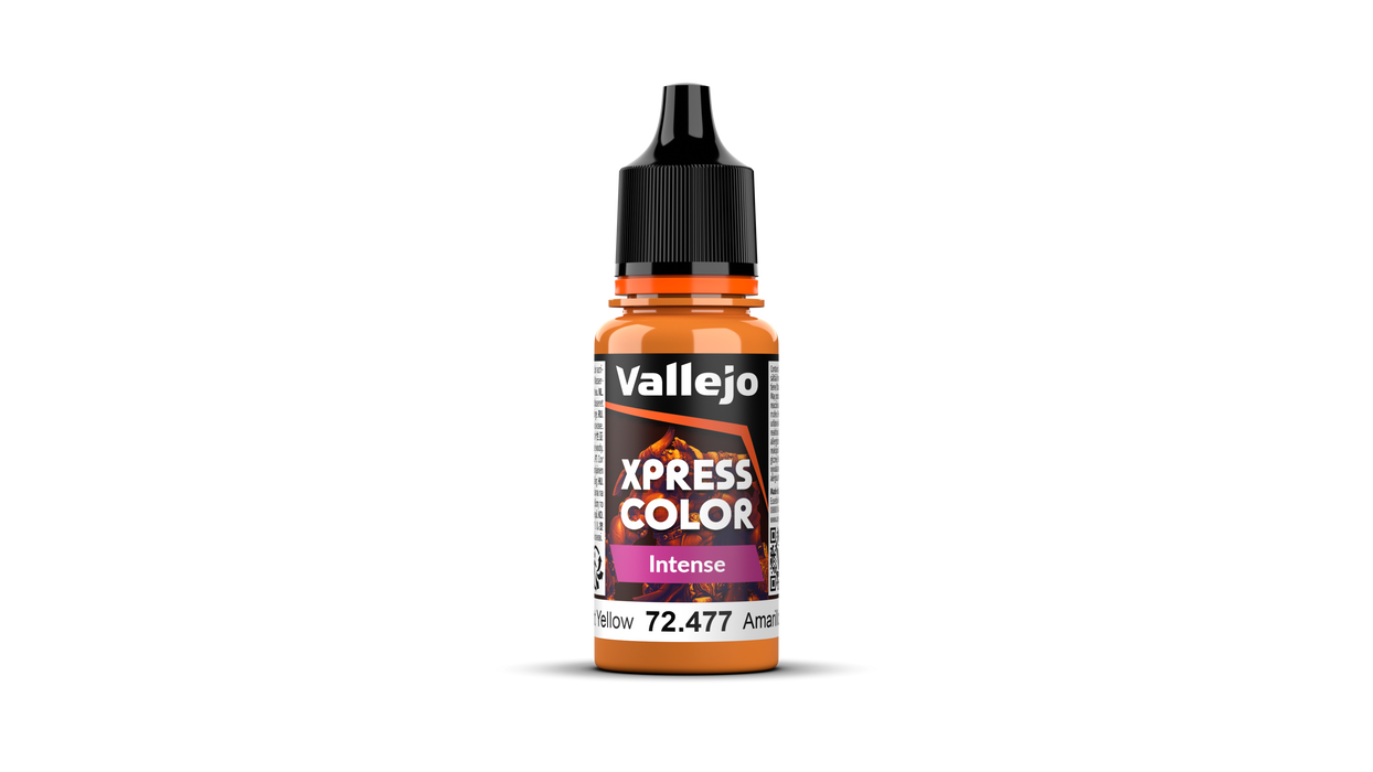 Vallejo Xpress Color Intense | Dreadnought Yellow | 18ml | 72.477-Flock and Basing Materials-LITKO Game Accessories