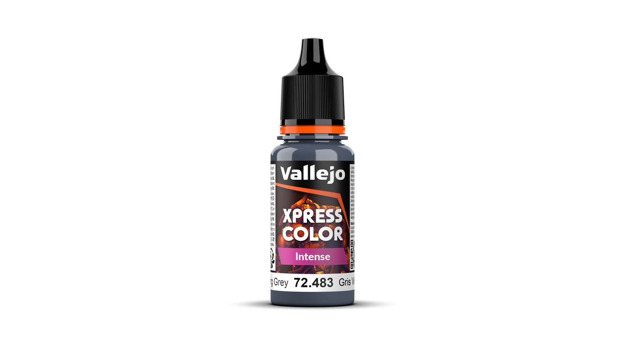 Vallejo Xpress Color Intense | Viking Grey | 18ml | 72.483-Flock and Basing Materials-LITKO Game Accessories
