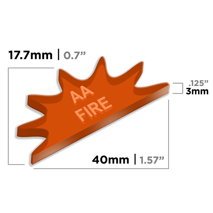 LITKO Anti-Aircraft Fire Tokens (10)-Tokens-LITKO Game Accessories