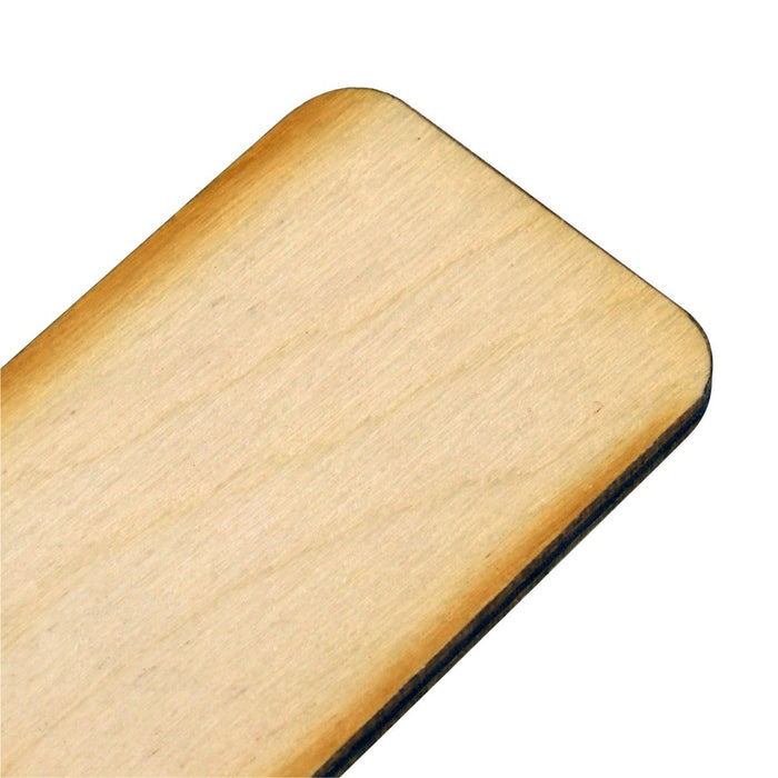 Miniature Bases, Rectangular, 2x2.5in (Rounded Corners), 3mm Plywood (50)-Miniature Bases-LITKO Game Accessories