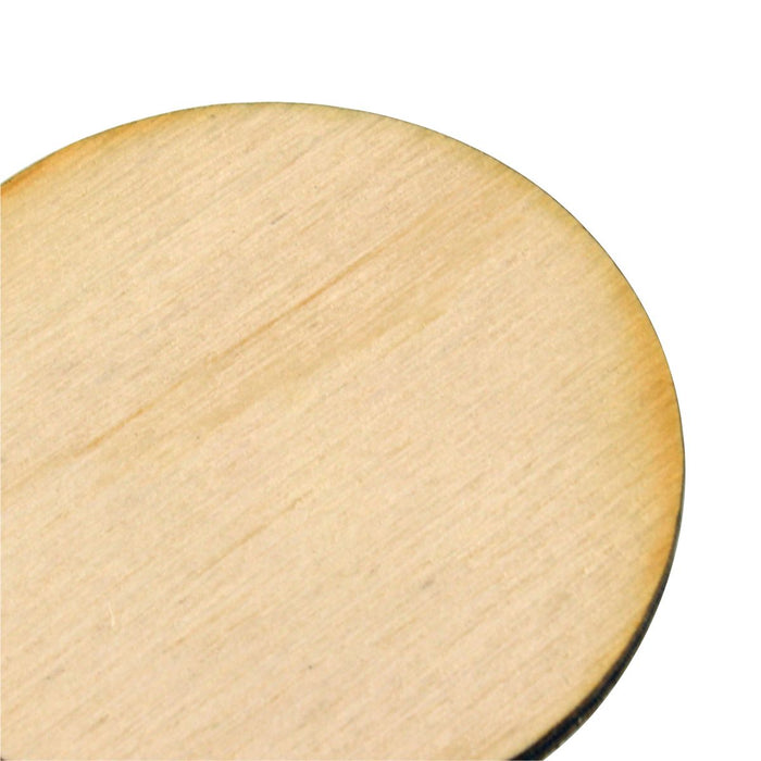 Miniature Bases, Circular, .5inch, 3mm Plywood (50)-Miniature Bases-LITKO Game Accessories