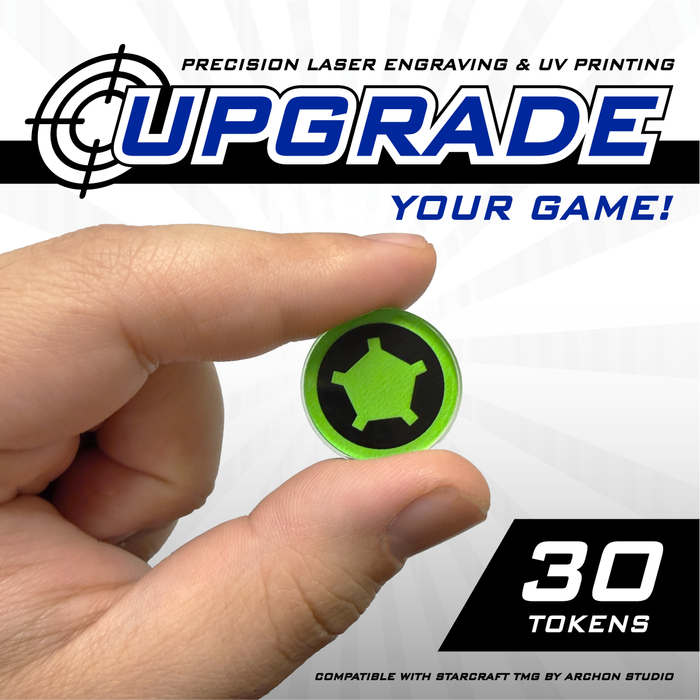 LITKO Space Skirmish Token Set Compatible with Starcraft TMG 1st Edition