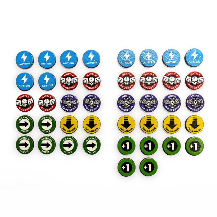 LITKO 11th Edition Master Token Set Compatible with Warhammer 40K