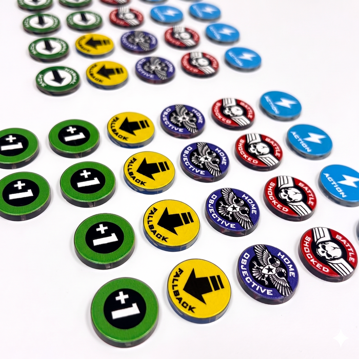 LITKO 11th Edition Master Token Set Compatible with Warhammer 40K