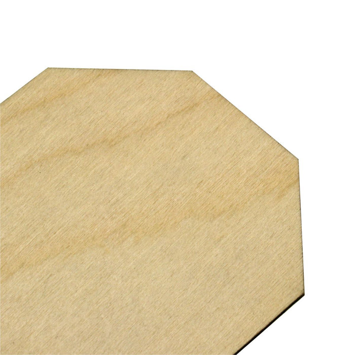 Miniature Bases, Octagonal, 1inch, 0.8mm Plywood (50)-Miniature Bases-LITKO Game Accessories