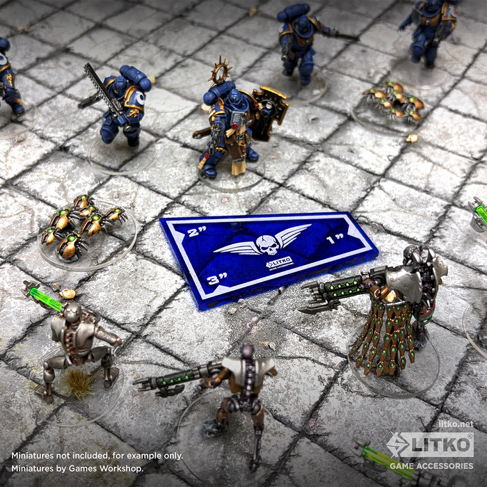 LITKO 3-Inch Combat Gauge Compatible with Warhammer 11th Edition
