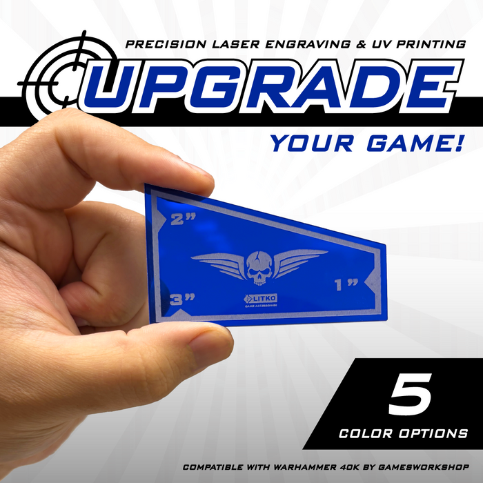 LITKO 3-Inch Combat Gauge Compatible with Warhammer 11th Edition