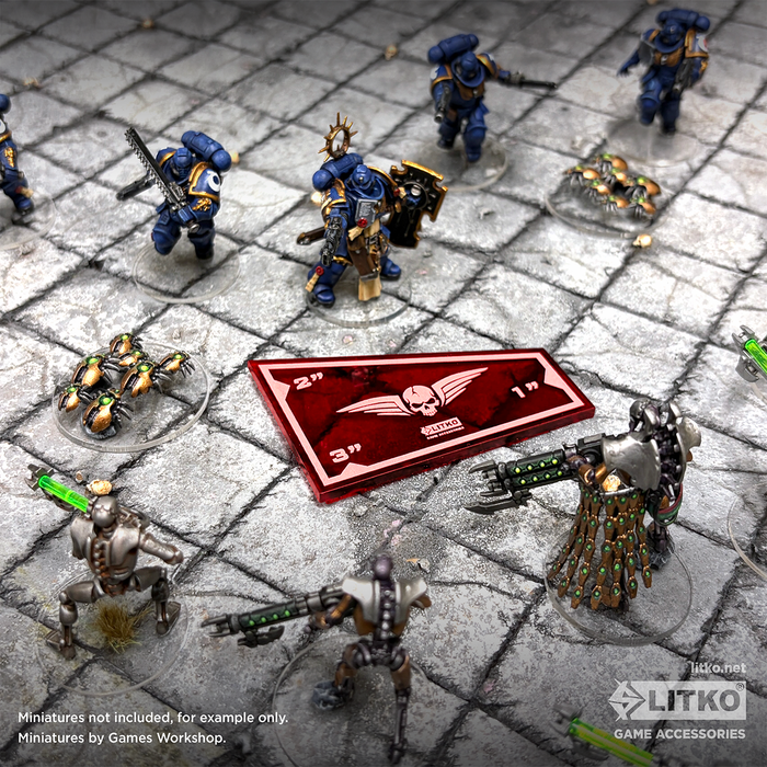 LITKO 3-Inch Combat Gauge Compatible with Warhammer 11th Edition