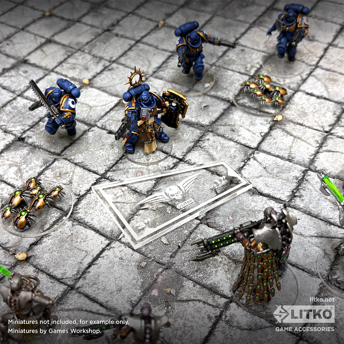 LITKO 3-Inch Combat Gauge Compatible with Warhammer 11th Edition