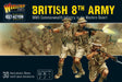 28mm Bolt Action | British 8th Army | WWII Commonwealth Infantry in the Western Desert (30) (Plastic)-Miniatures-LITKO Game Accessories