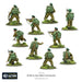 28mm Bolt Action | British & Inter-Allied Commandos | WWII Elite Light Infantry (30) (Plastic)-Miniatures-LITKO Game Accessories