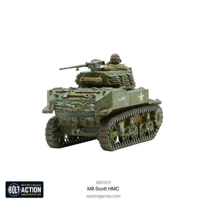 28mm Bolt Action | WWII US M8 Scott HMC Howitzer Motor Carriage (Plastic)-Miniatures-LITKO Game Accessories