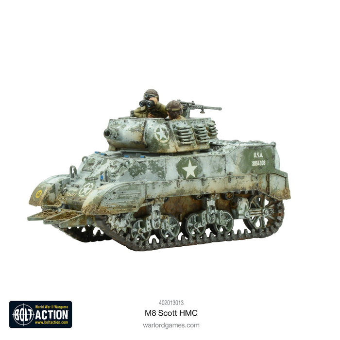 28mm Bolt Action | WWII US M8 Scott HMC Howitzer Motor Carriage (Plastic)-Miniatures-LITKO Game Accessories