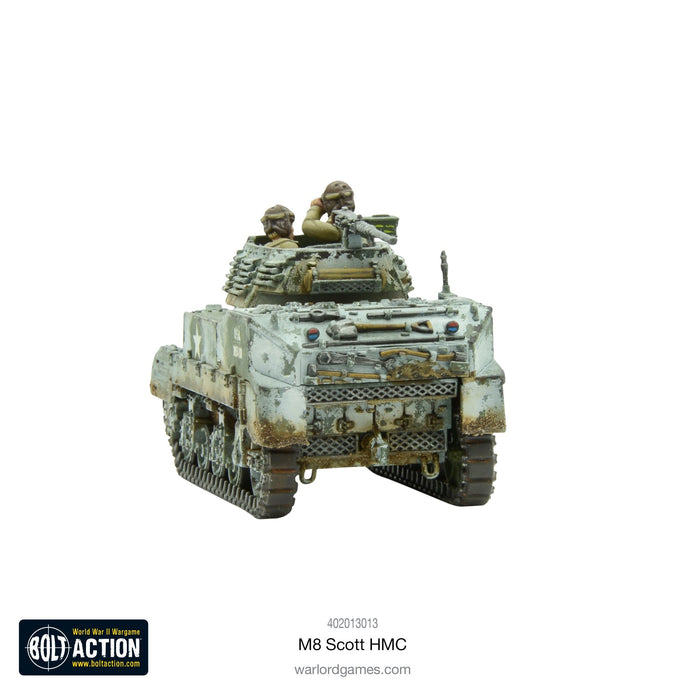 28mm Bolt Action | WWII US M8 Scott HMC Howitzer Motor Carriage (Plastic)-Miniatures-LITKO Game Accessories