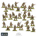 28mm Bolt Action | WWII US Rangers Elite Light Infantry (30) (Plastic)-Miniatures-LITKO Game Accessories