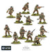 28mm Bolt Action | WWII US Rangers Elite Light Infantry (30) (Plastic)-Miniatures-LITKO Game Accessories