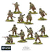 28mm Bolt Action | WWII US Rangers Elite Light Infantry (30) (Plastic)-Miniatures-LITKO Game Accessories