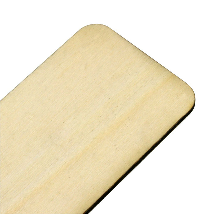 Miniature Bases, Rectangular, 1x1.25in (Rounded Corners), 1.5mm Plywood (25)-Miniature Bases-LITKO Game Accessories