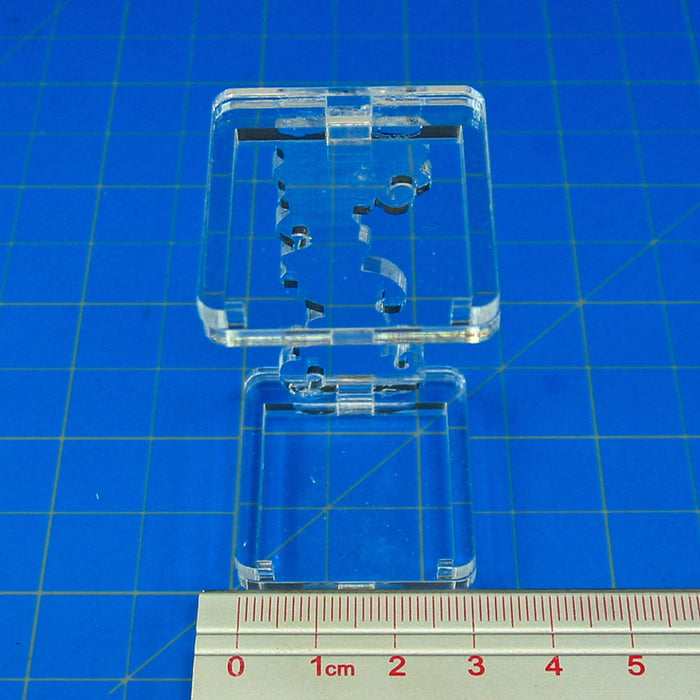 LITKO Flying Figure Stands, 25mm (2) (NEW! Multiple Shapes on One Listing!)