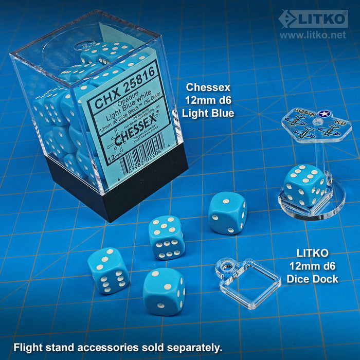 LITKO Premium Printed WWII Micro Air Stands, United States Pacific Aircraft Set (14) - LITKO Game Accessories