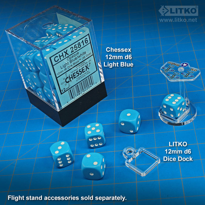 LITKO WWII Micro Air Stands United States, P-39/P-400 Airacobra Fighters (3)-General Gaming Accessory-LITKO Game Accessories