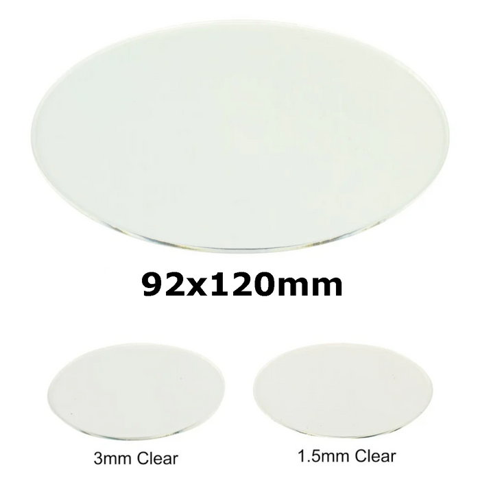 LITKO 92x120mm Oval Miniature Bases (New! Multiple Materials on One Page!)