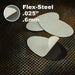 LITKO 42x75mm Oval Bases Compatible with AoS & 40k, .025 Flex-Steel-Specialty Base Sets-LITKO Game Accessories
