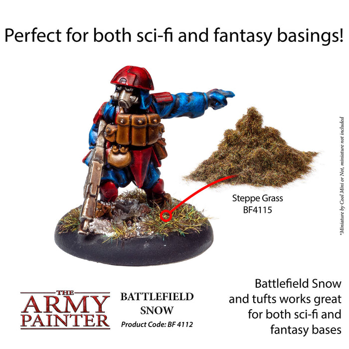 Battlefield Snow-Flock and Basing Materials-LITKO Game Accessories