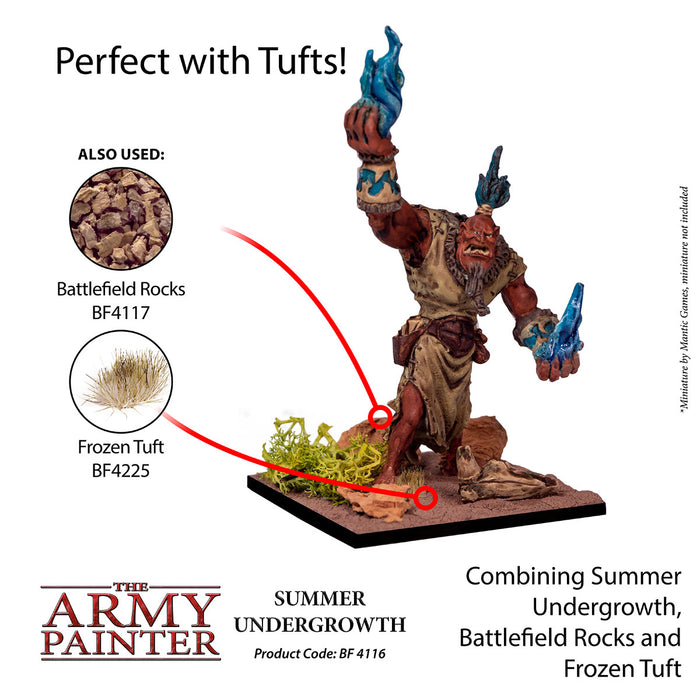 Summer Undergrowth-Flock and Basing Materials-LITKO Game Accessories