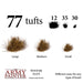 Battlefields: Winter Tufts-Flock and Basing Materials-LITKO Game Accessories