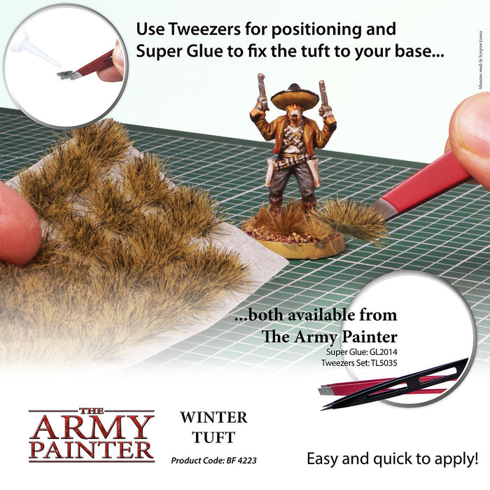 Battlefields: Winter Tufts-Flock and Basing Materials-LITKO Game Accessories