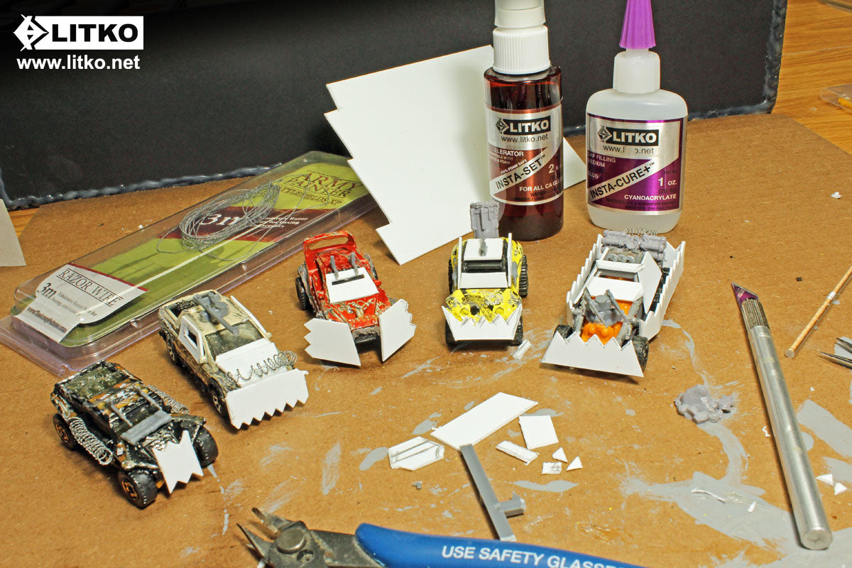 Plasticard - Styrene Sheet for Model Making and Scratch Building