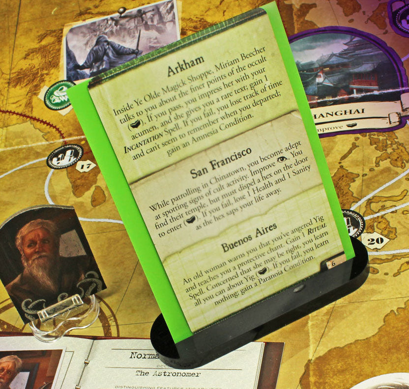 LITKO Card Stand, US Poker Standard/Euro-Size Cards, 6mm Black (3)-General Gaming Accessory-LITKO Game Accessories