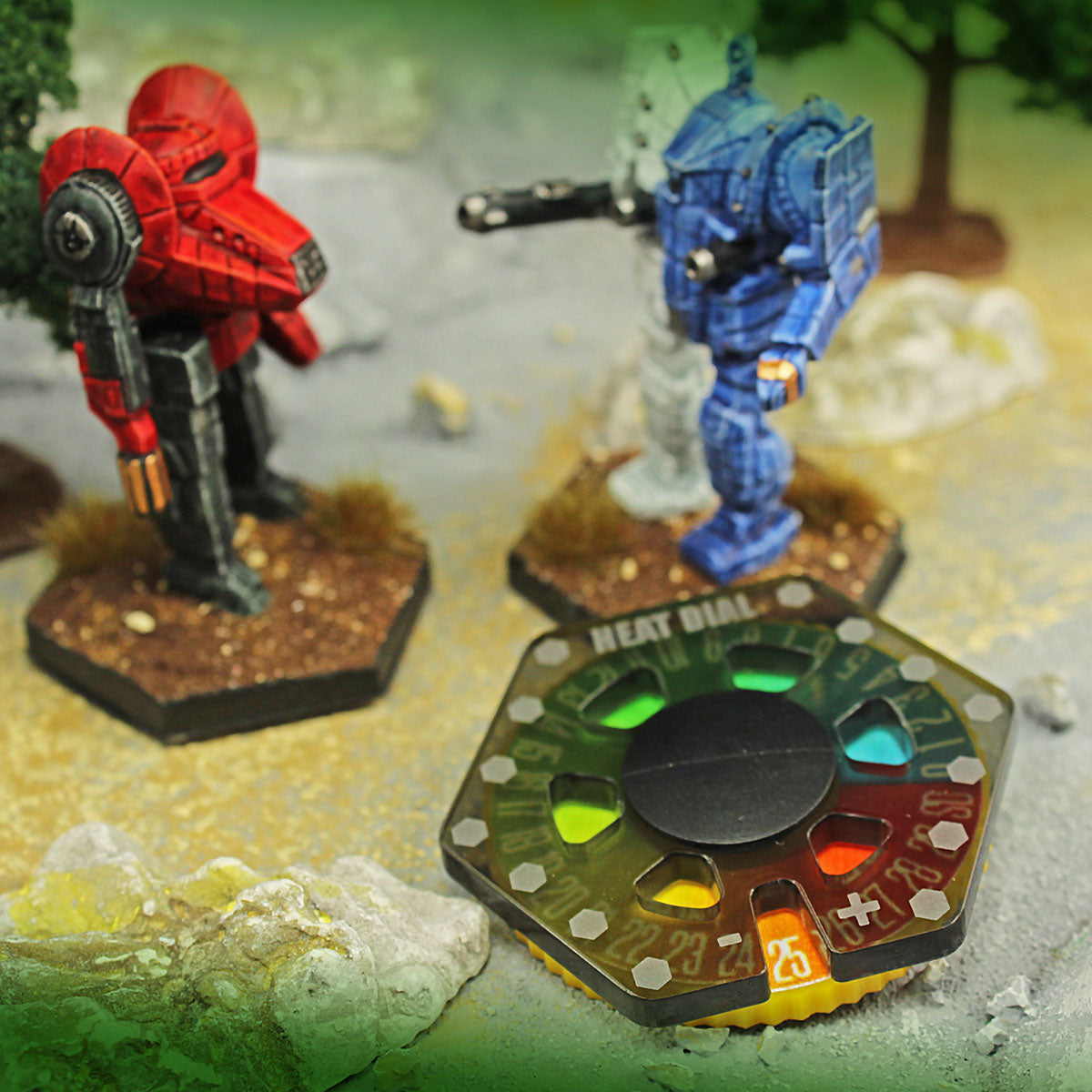 LITKO Advanced Heat Dial 0-30 Compatible with BattleTech-Status Dials-LITKO Game Accessories