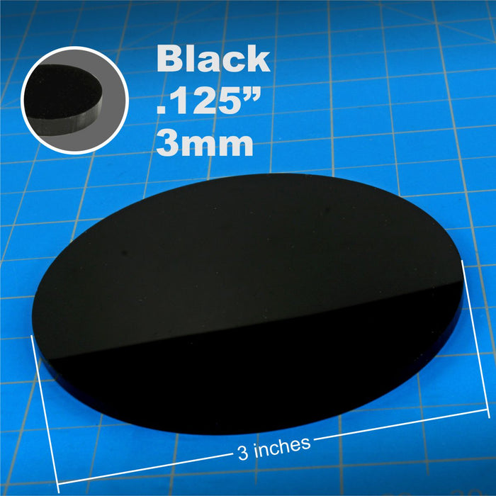 LITKO RPG Huge Figure Size, 3 Inch Circular (10)-Specialty Base Sets-LITKO Game Accessories