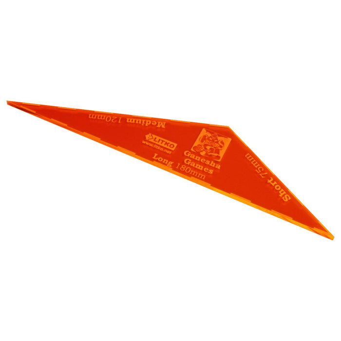 LITKO Song of Blades 25mm Gauge, Fluorescent Orange-Movement Gauges-LITKO Game Accessories
