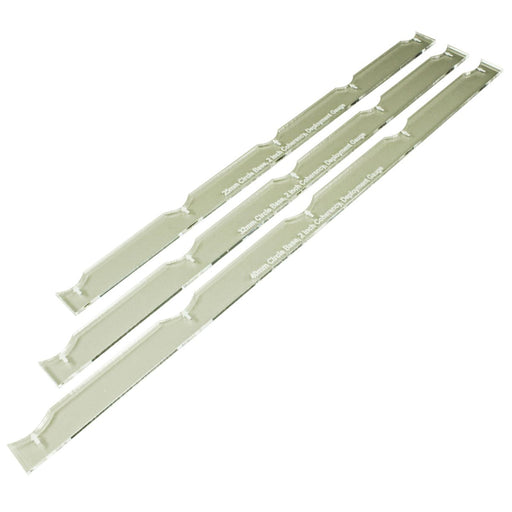 LITKO Deployment Gauge Set 2-inch Coherency Compatible with Warhammer 40k 8th Edition (3)-Movement Gauges-LITKO Game Accessories