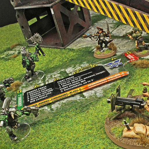 LITKO Double-Sided 6-inch Combat Gauge Compatible with Warhammer 10th Edition-Movement Gauges-LITKO Game Accessories