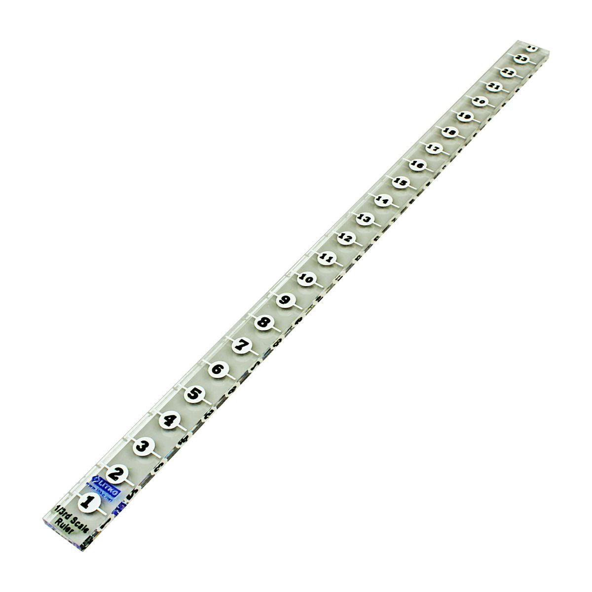 Double Ruler Utd Double-Sided Scale Inch Rulers for Miniature Wargames — LITKO Game ...