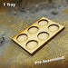 LITKO 3x2 Formation Tray for 20mm Circle Bases Compatible with Lion Rampant-Movement Trays-LITKO Game Accessories