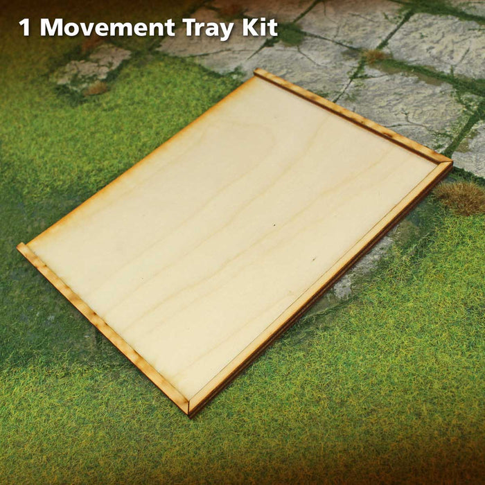 LITKO 5x4 Formation Movement Tray Kit Compatible with Warhammer: The Old World, 30mm Square Bases & 30x60mm Rectangle Bases-Movement Trays-LITKO Game Accessories