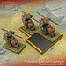 LITKO Lance Formation Tray Flex-Steel Insert Compatible with Warhammer: The Old World, 3 Cavalry 25x50mm Bases - LITKO Game Accessories