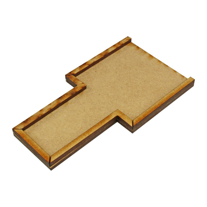 LITKO Lance Formation Movement Tray Compatible with Warhammer: The Old World, 3 Cavalry 25x50mm Bases - LITKO Game Accessories
