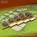 LITKO Lance Formation Movement Tray Compatible with Warhammer: The Old World, 15 Cavalry 25x50mm Bases - LITKO Game Accessories