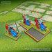 LITKO Lance Formation Tray Heavy Duty Magnet Insert Compatible with Warhammer: The Old World, 3 Cavalry 30x60mm Bases-Movement Trays-LITKO Game Accessories