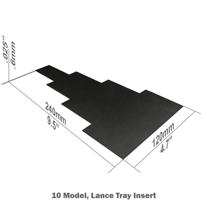 LITKO Lance Formation Tray Heavy Duty Magnet Insert Compatible with Warhammer: The Old World, 10 Cavalry 30x60mm Bases-Movement Trays-LITKO Game Accessories