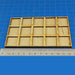 LITKO 5x3 Upsizing Formation Tray for 20mm Square bases Compatible with Warhammer: The Old World-Movement Trays-LITKO Game Accessories