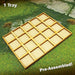 LITKO 5x4 Upsizing Formation Tray for 20mm Square bases Compatible with Warhammer: The Old World-Movement Trays-LITKO Game Accessories