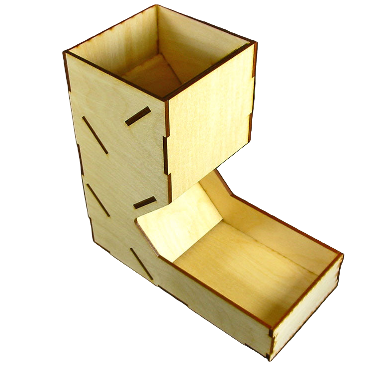 Solid Color Dice Towers